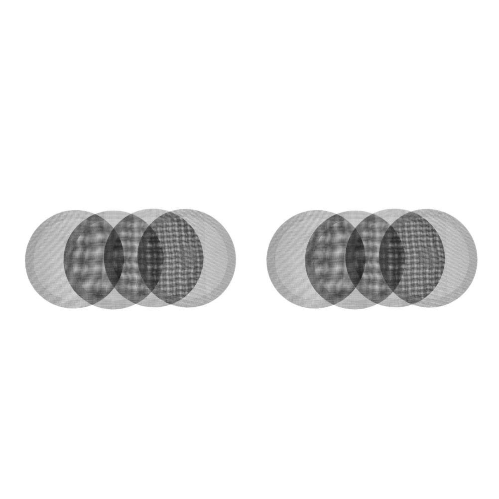 Reusable Nylon Fan Dust Screens 8Pcs for Game Console Cooling and Protection