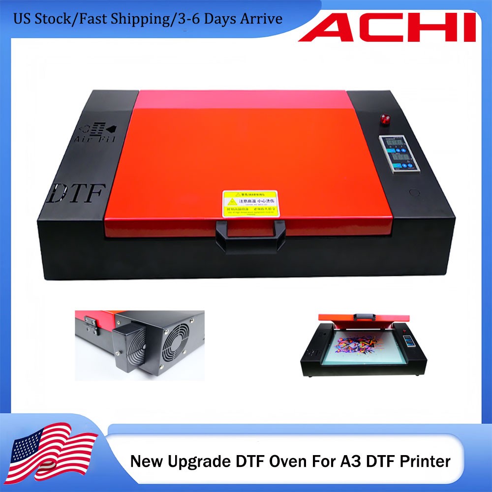A3/A4 DTF Curing Oven with Temperature Control for Heat Transfer DTF Printing
