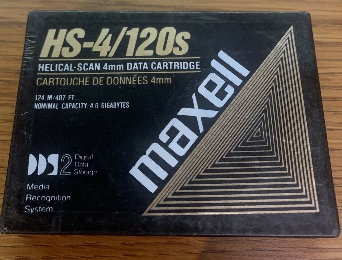 New Maxell  HS-4/120S 4mm sealed