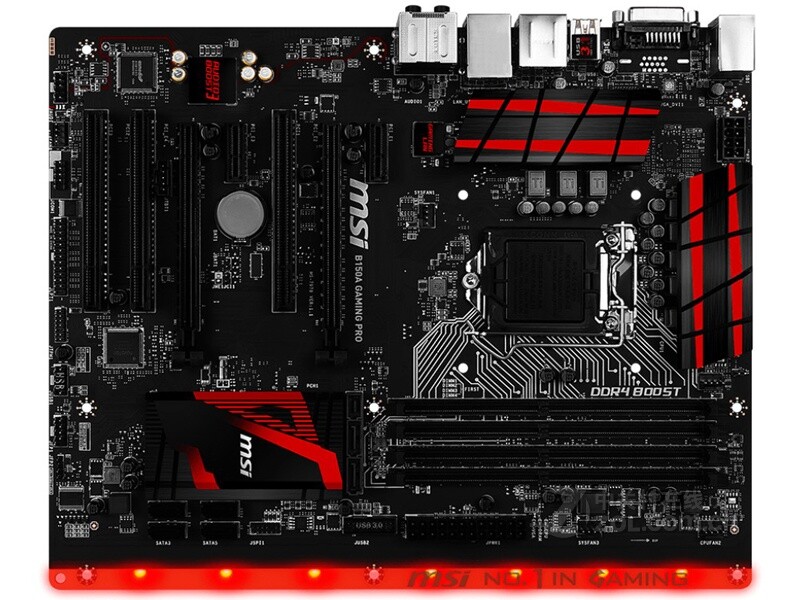 For MSI B150A GAMING PRO motherboard LGA1151 DDR4 64G DVI+HDMI ATX Tested OK