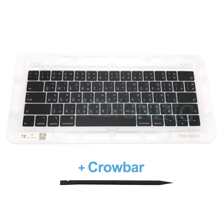 New Thailand Keyboard Key Cap TH Thai Keycaps For Macbook Pro Retina A1706 A1707