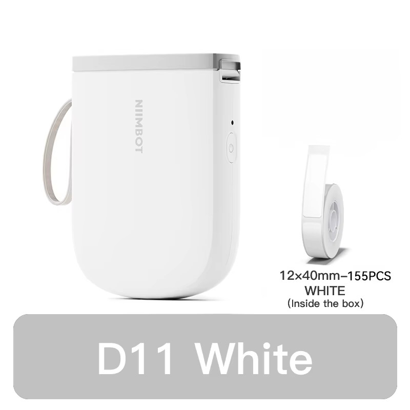 D11 New Version Label Printer Mini Portable 300DPI Bluetooth Wireless Label Make