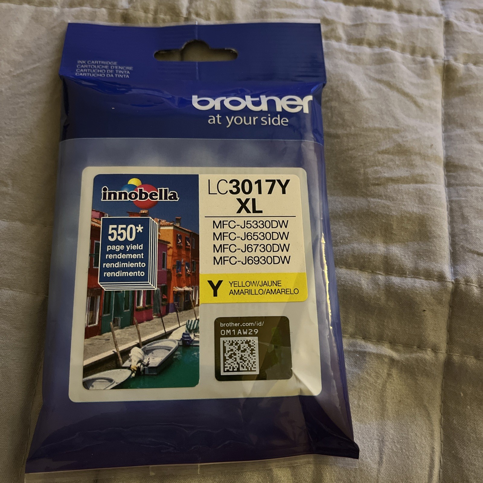 Brother Super High Yield Yellow Ink Cartridge LC3017Y XL