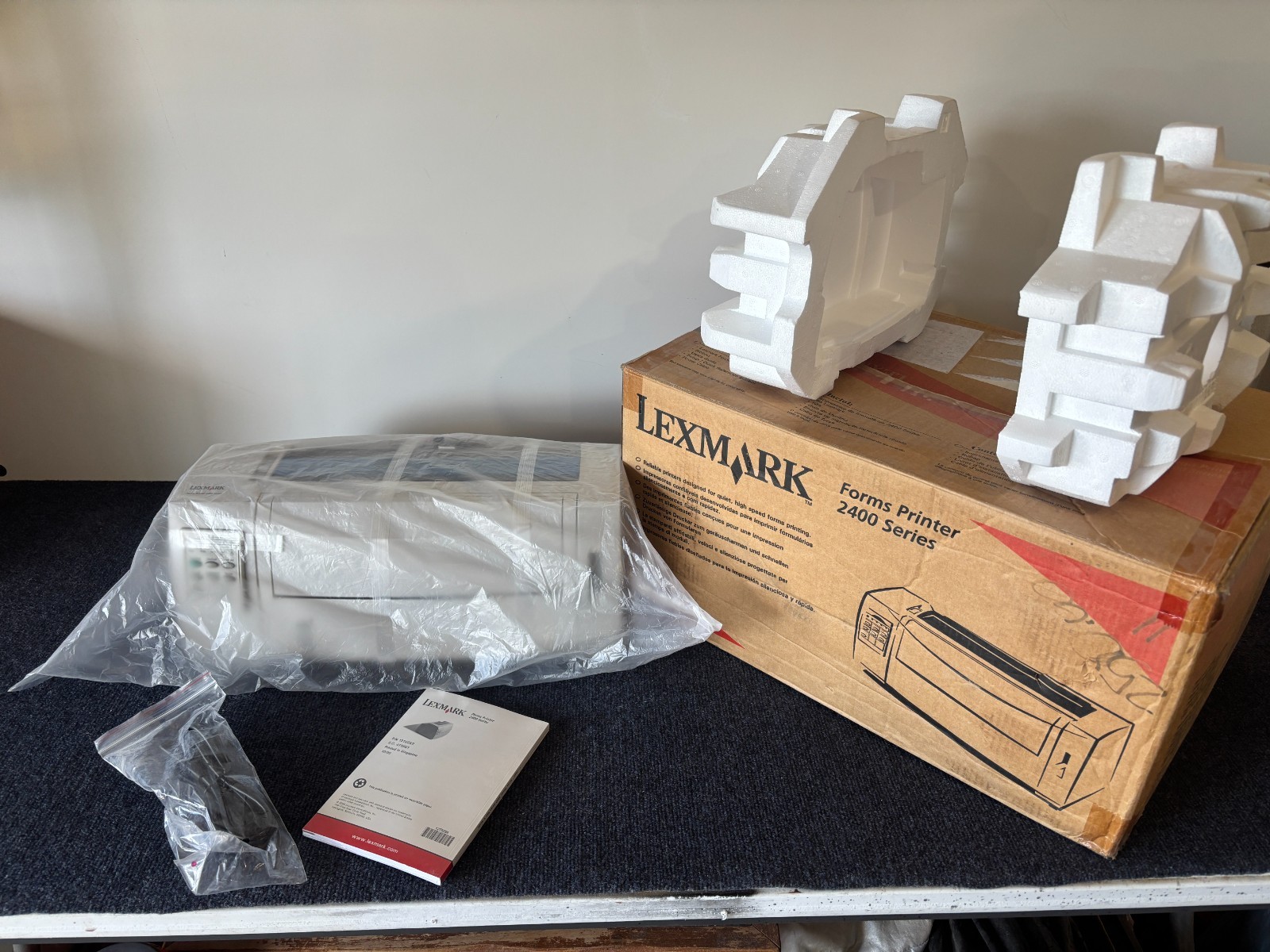 Lexmark Forms Printer 2490 – NEW Open Box / NOS – Vintage Dot Matrix – Complete 