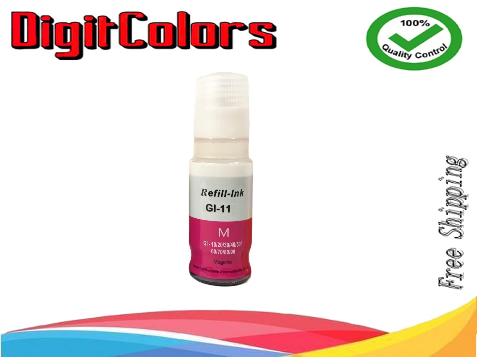 DC GI-11  Magenta Ink Refill Bottle for use Canon PIXMA Mega tank G2160 G3160