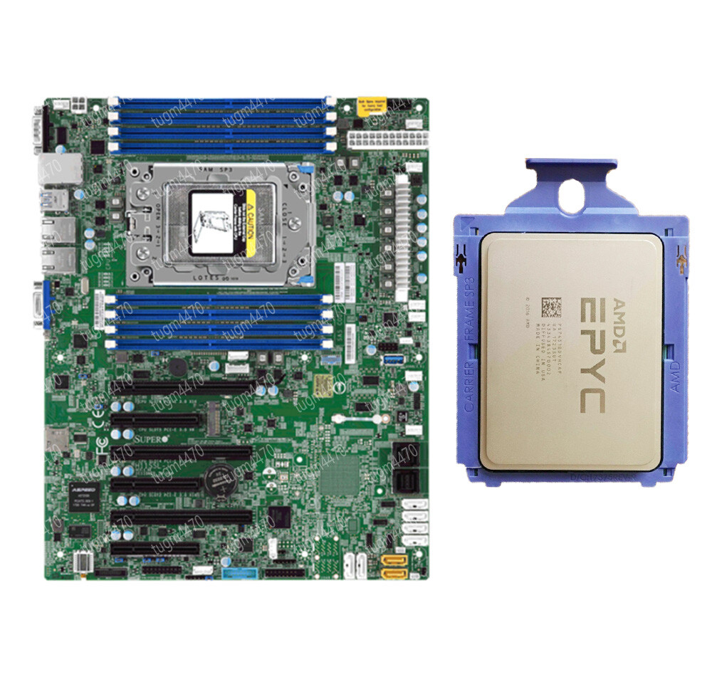 AMD epyc 7451+Supermicro H11SSL-i server package combination REV2.0