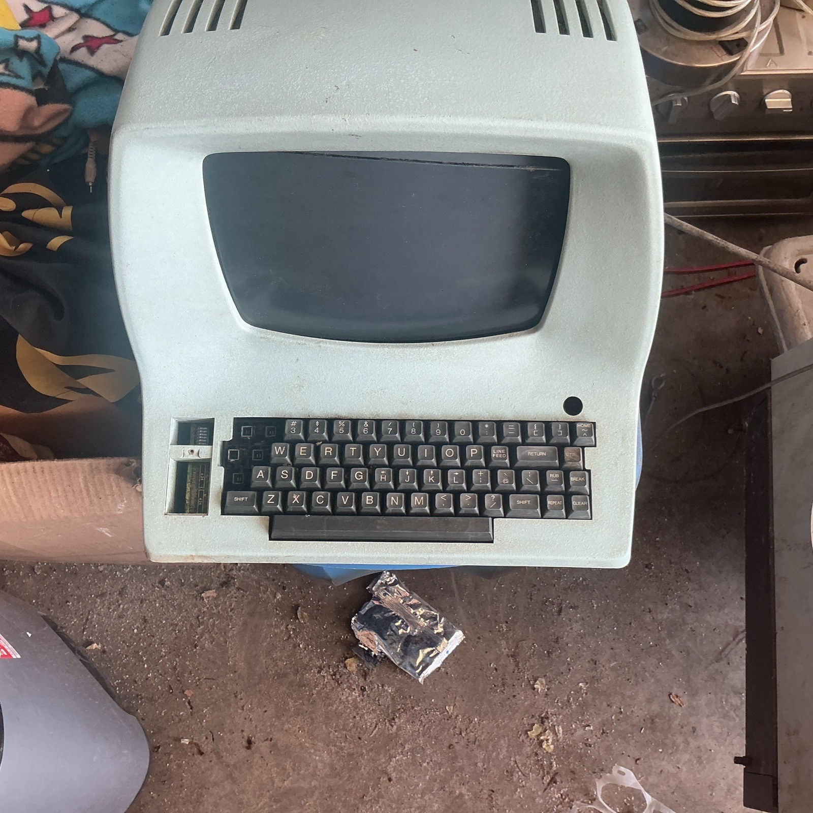 Vintage LSI Lear Siegler Inc ADM-3 Computer Terminal Monitor -For Parts