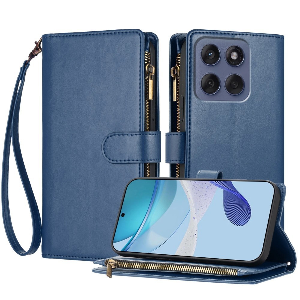 Flip Zipper Leather Wallet Cover Case For S8 S7 Xcover Note 20 Nokia C32 G22