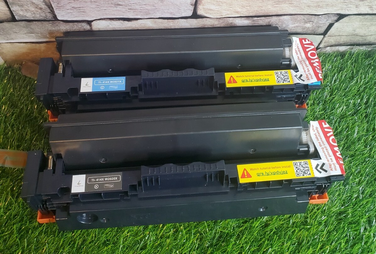 TRUE IMAGE Compatible Toner Cartridge Replacement for HP 414X W2020X 414A W2021A