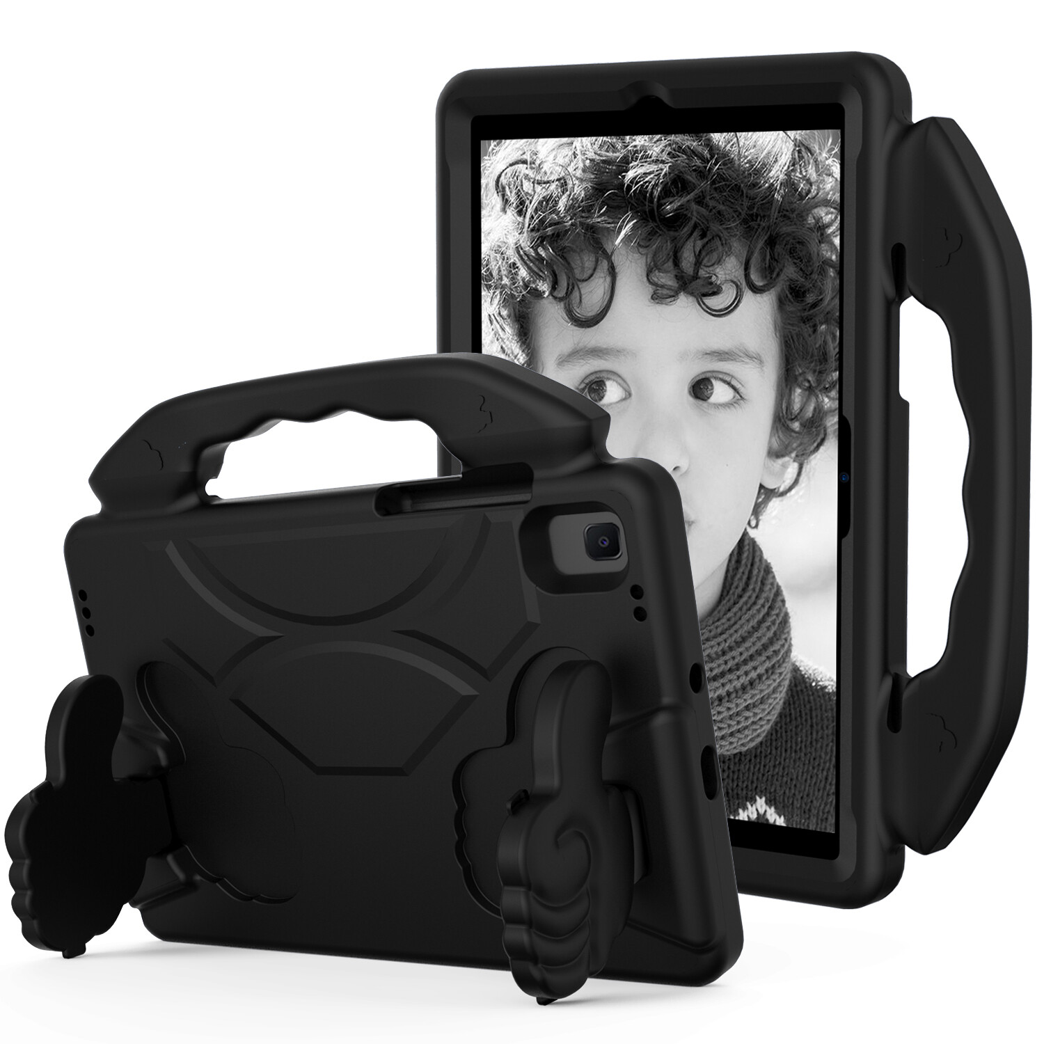 For Samsung Galaxy Tab A7/S5e/Tab A 8.4/Tab S9 S8 S7 EVA Handle Stand Kids Case