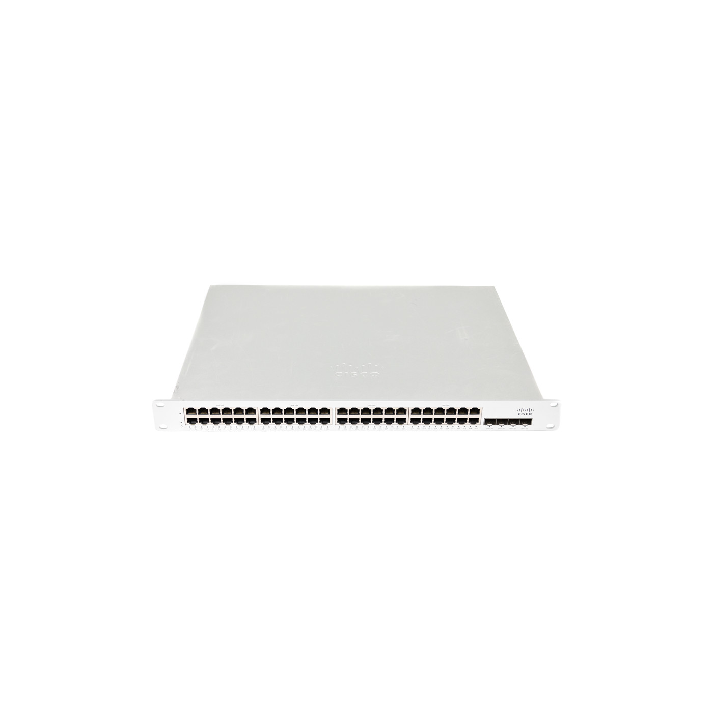 Cisco MS225-48LP-HW - 48 x 10/100/1000(PoE+) - 4 x SFP+ 10GbE uplink - UnClaimed