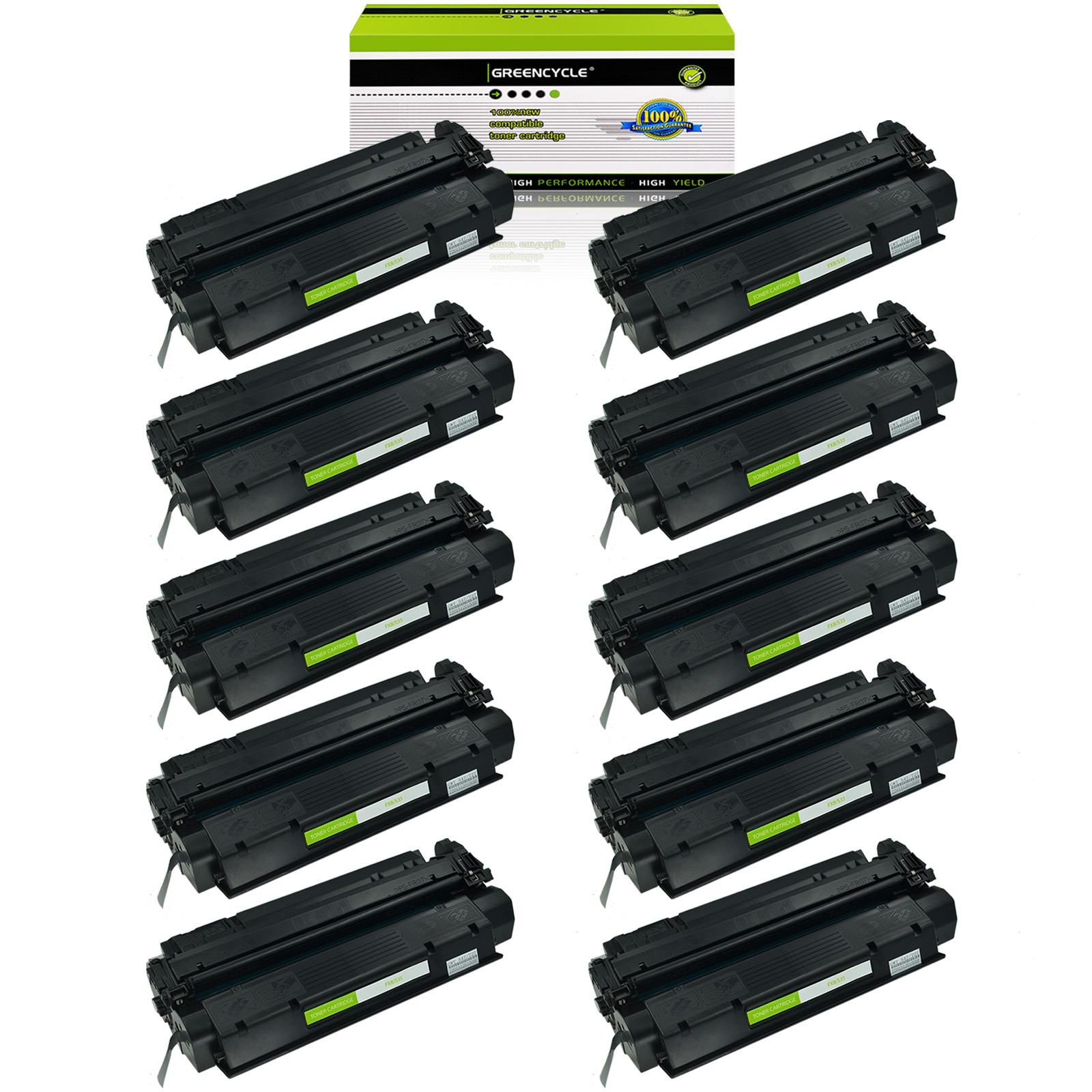 10PK S35 FX8 Toner Compatible For Canon Imageclass D300 D310 D360 D380 510 D323