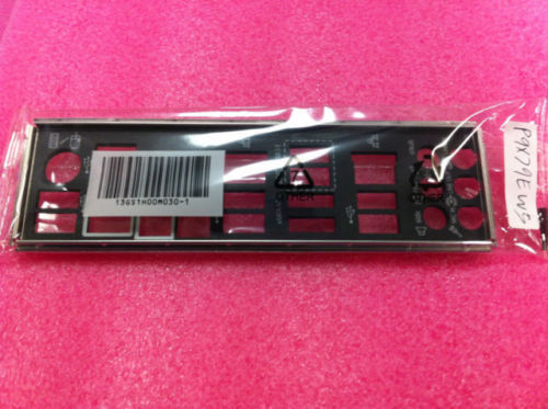 ASUS IO SHIELD FOR ASUS P9X79 E WS ,P9X79-E WS ,BLACK , ORIGINAL ,FAST SHIPPING