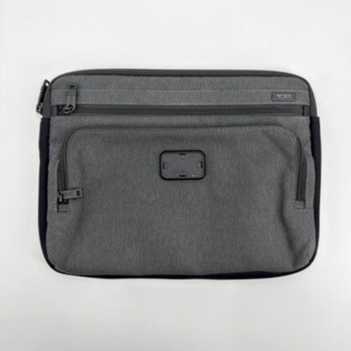 Tumi Alpha 3 Medium Laptop Cover Anthracite Grey Ballistic Nylon Sleeve Padded