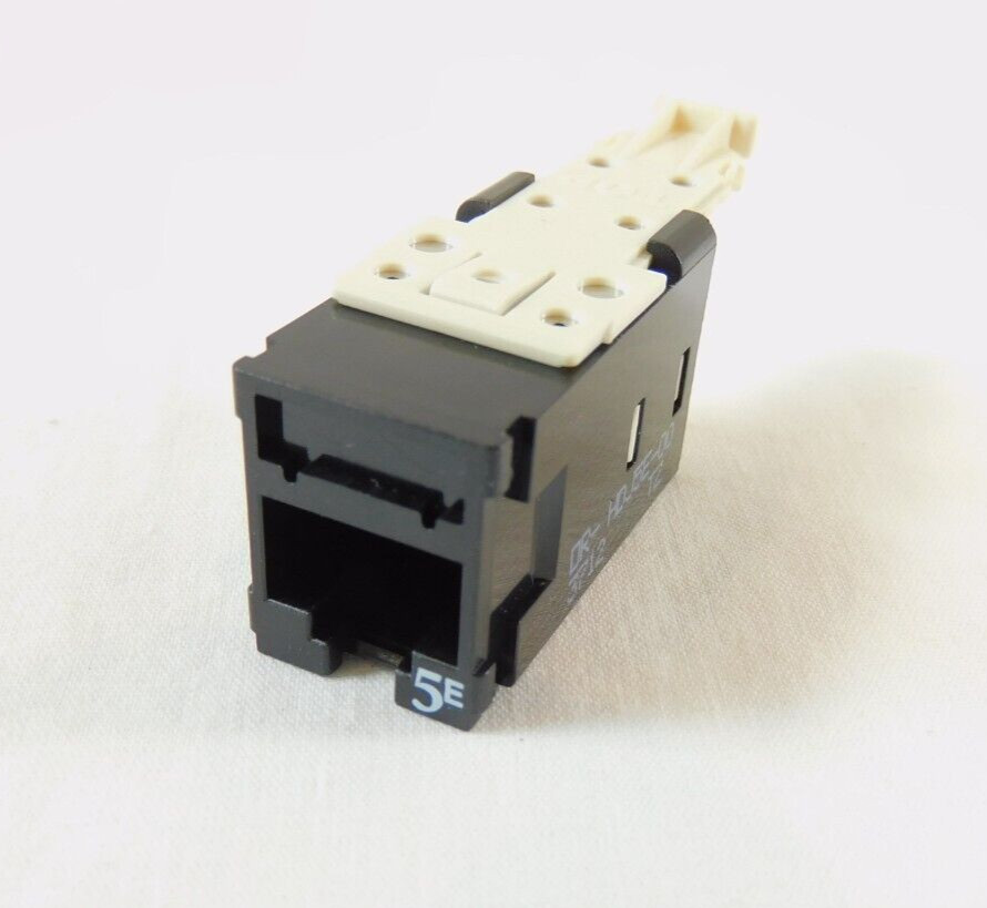 Cat5e Jack Ortronics Clarity High Density OR-HDJ5E-00 - Black - QUANTITY 50