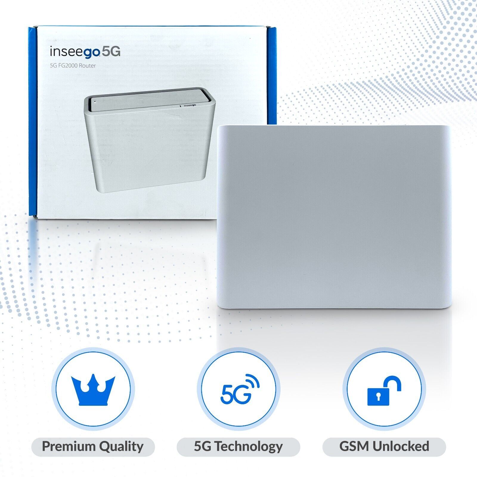 Inseego 5g Wavemaker FG2000 5G Wi-Fi Mobile Router (GSM Unlocked)