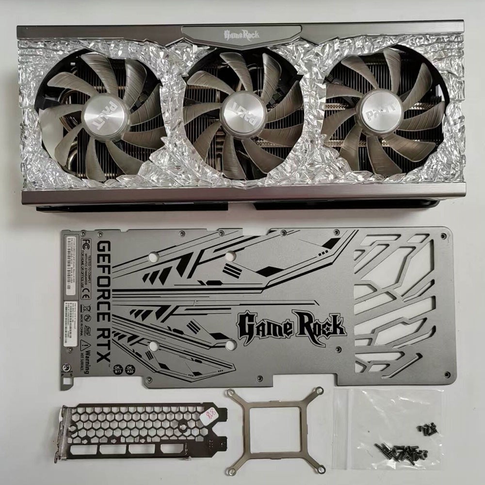 For Palit RTX3090 GAMEROCK with RGB Light Heatsink Cooling Fan or Bad PCB Board