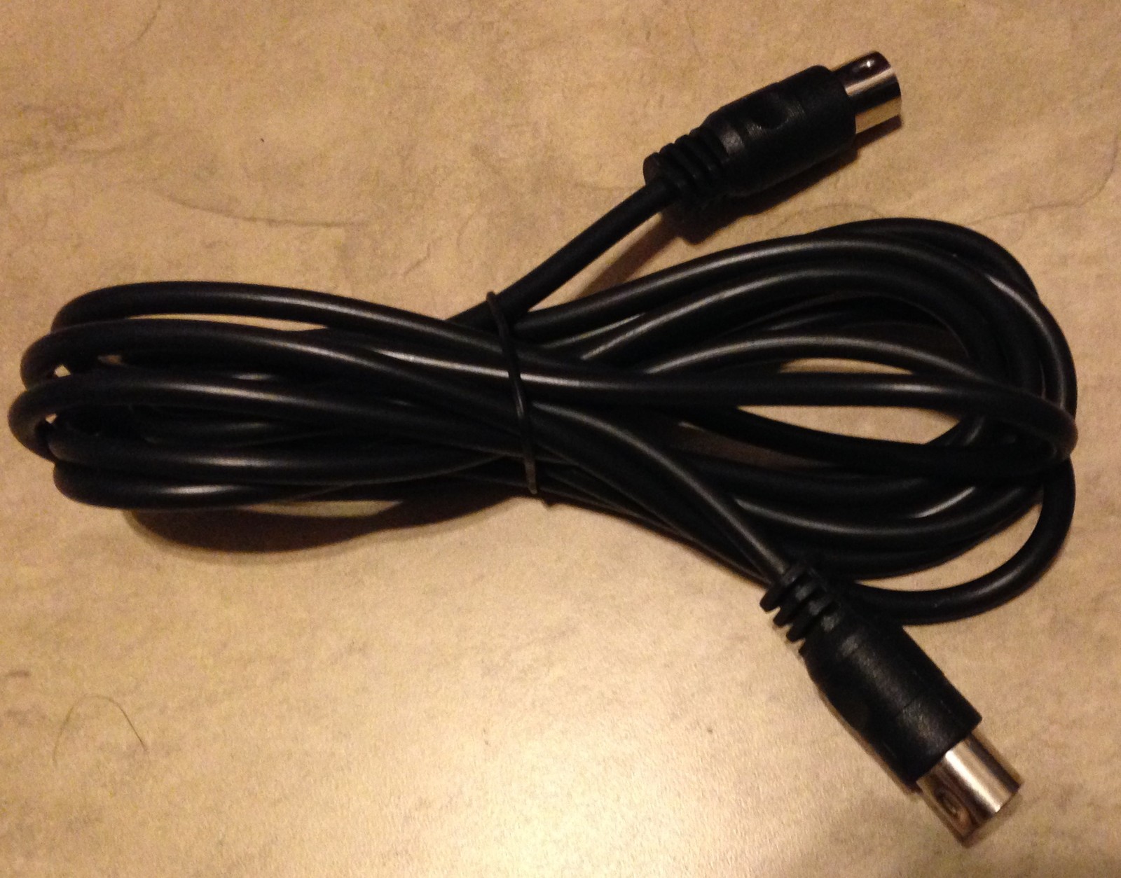 7 Pin Din Midi Cable Male to Male 9 ft Controller Interface Cable NEW USA SELLER