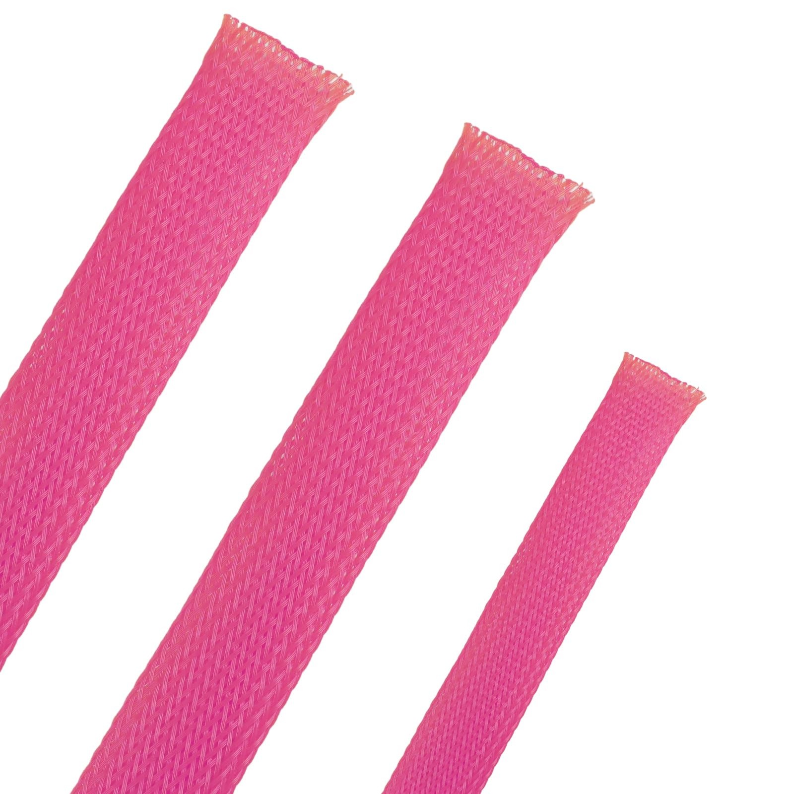 25ft PET Expandable Braided Cable Sleeve 1/2inch(12mm) Pet Braided Cable Slee...