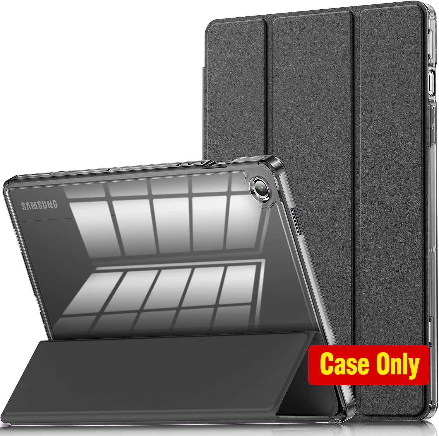 Case for Galaxy Tab A9 Plus 11 Inch 2023, Slim Stand Crystal Clear Cover