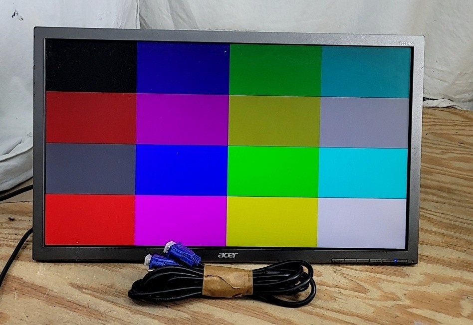 ACER B226HQL UM.WB6AA.002 LCD Monitor 22" DisplayPort DVI VGA Grade B SEE NOTES