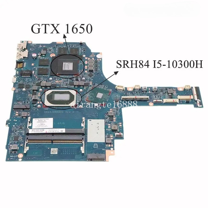DAG3JBMB8D0 For HP Gaming 16 16-A 16-A0051WM Motherboard GTX 1650 4G I5-10300H