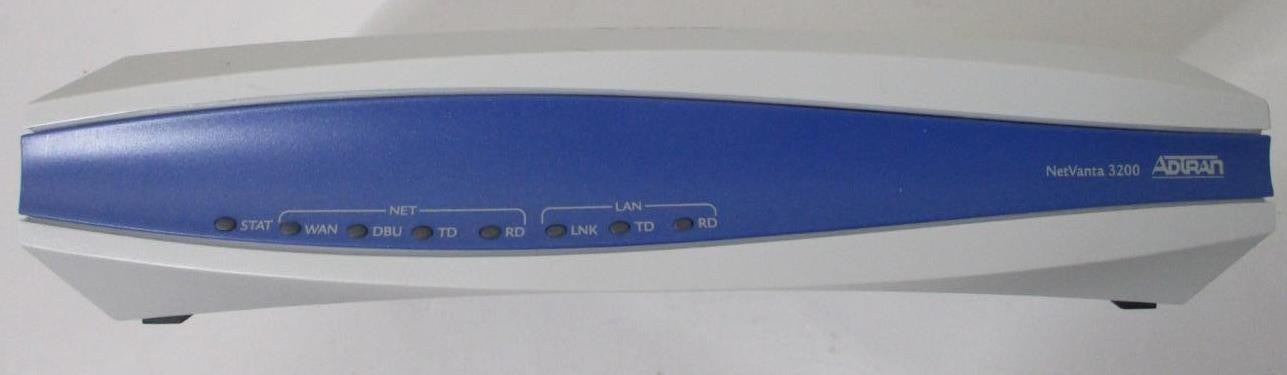 ADTRAN NetVanta 3200 1-Port 10/100 Modular Wired Router (1202860L1) UL Tested