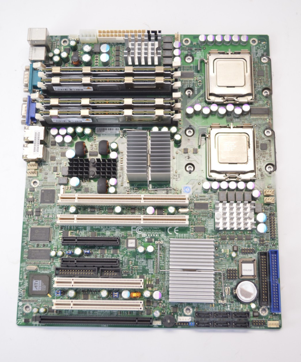 SuperMicro X7DVL Motherboard w/ 2x: Intel Xeon L5320 CPU 1.86GHz  8GB Ram