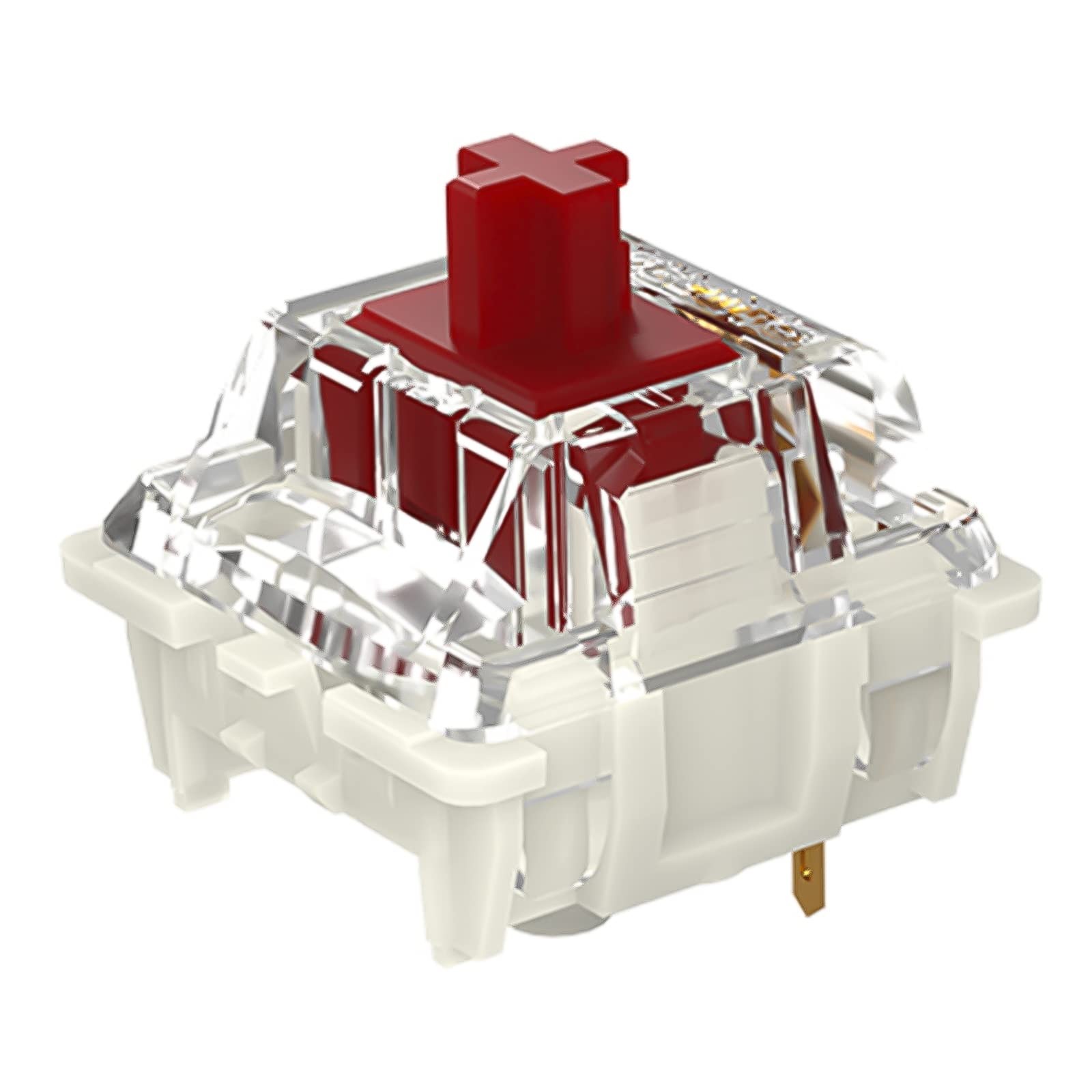 DRAOZA Gateron Pro 2.0 Switch 3-Pin Prelubricated RGB Yellow Red Brown Compat...