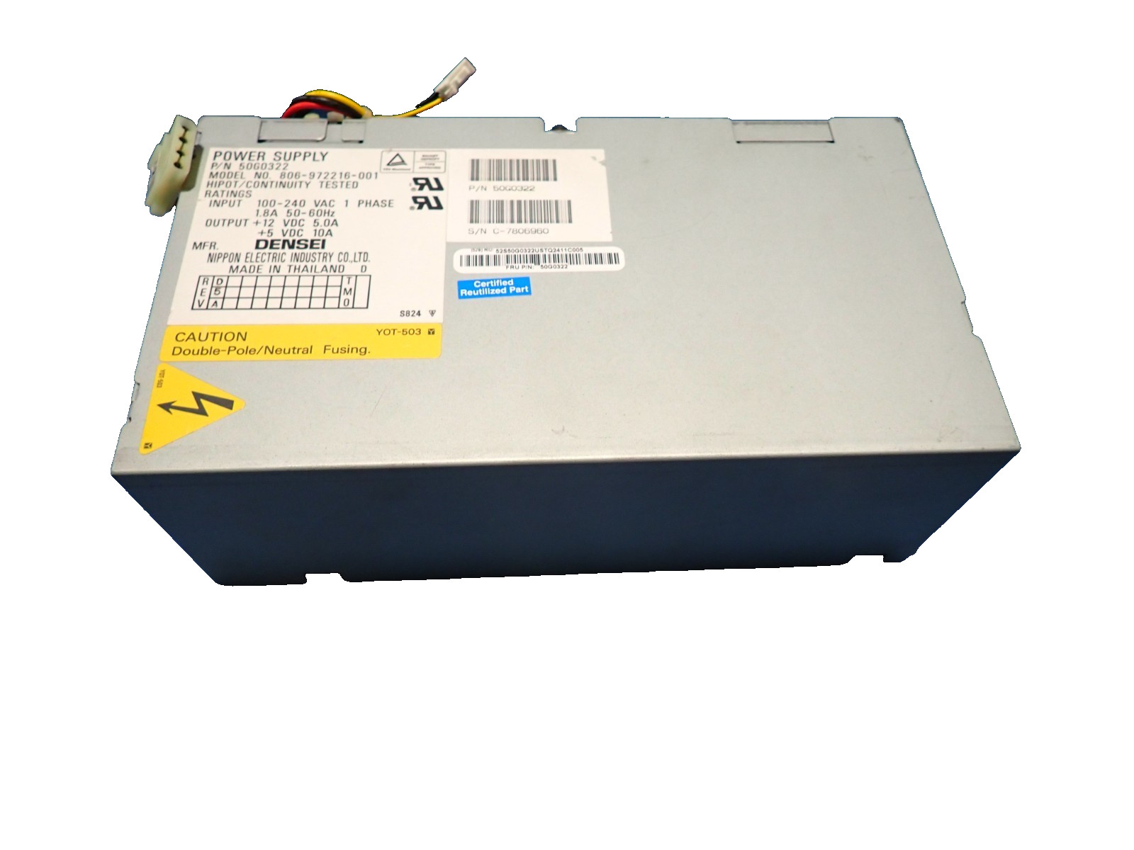 IBM 50G0322 PSU 3570 High Efficiency PSU Power Supply Module 806-972216-001