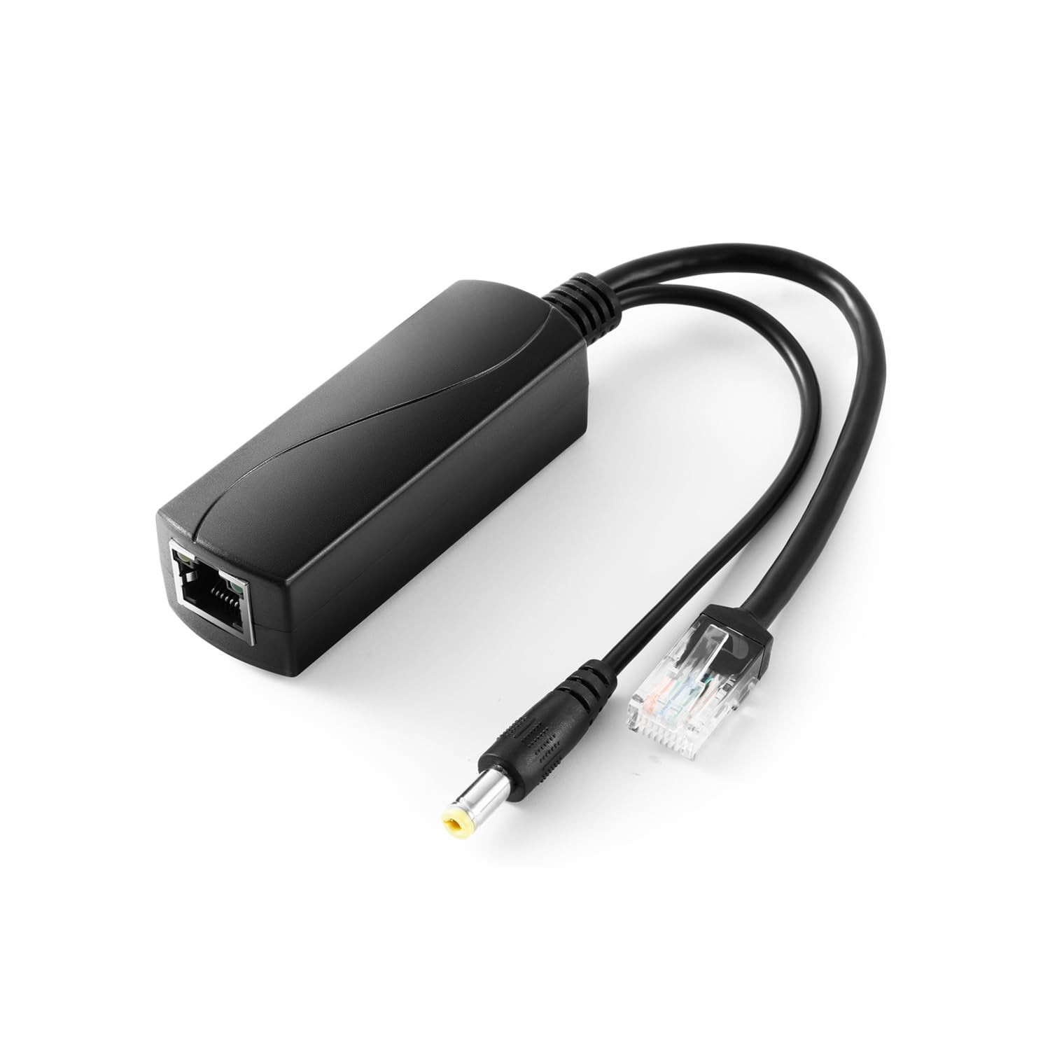 PoE Splitter 2.5G 36W 12V/3A, DC 5.5 * 2.1mm Plug PoE to DC 12V/3A Output, 2....