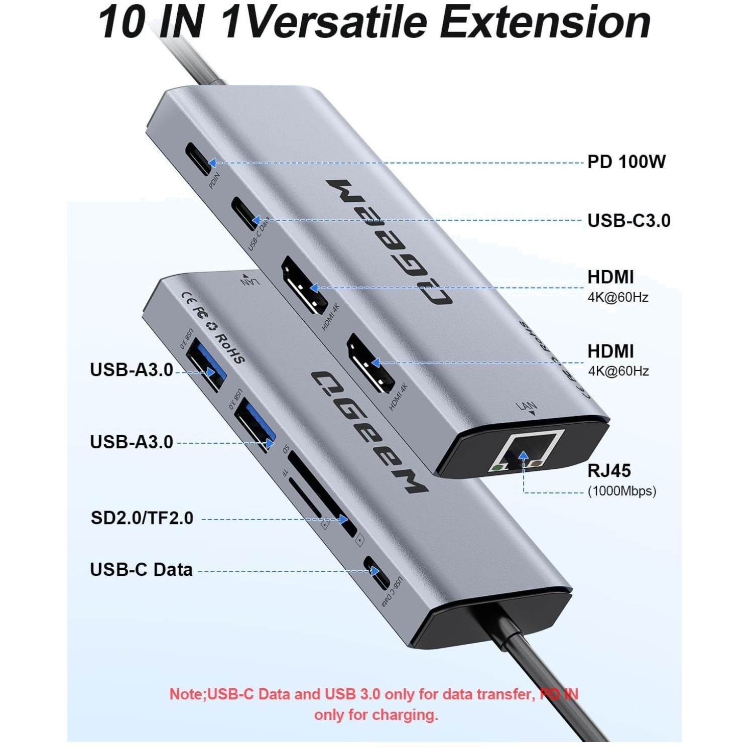 Universal Compatibility Laptop Docking Station