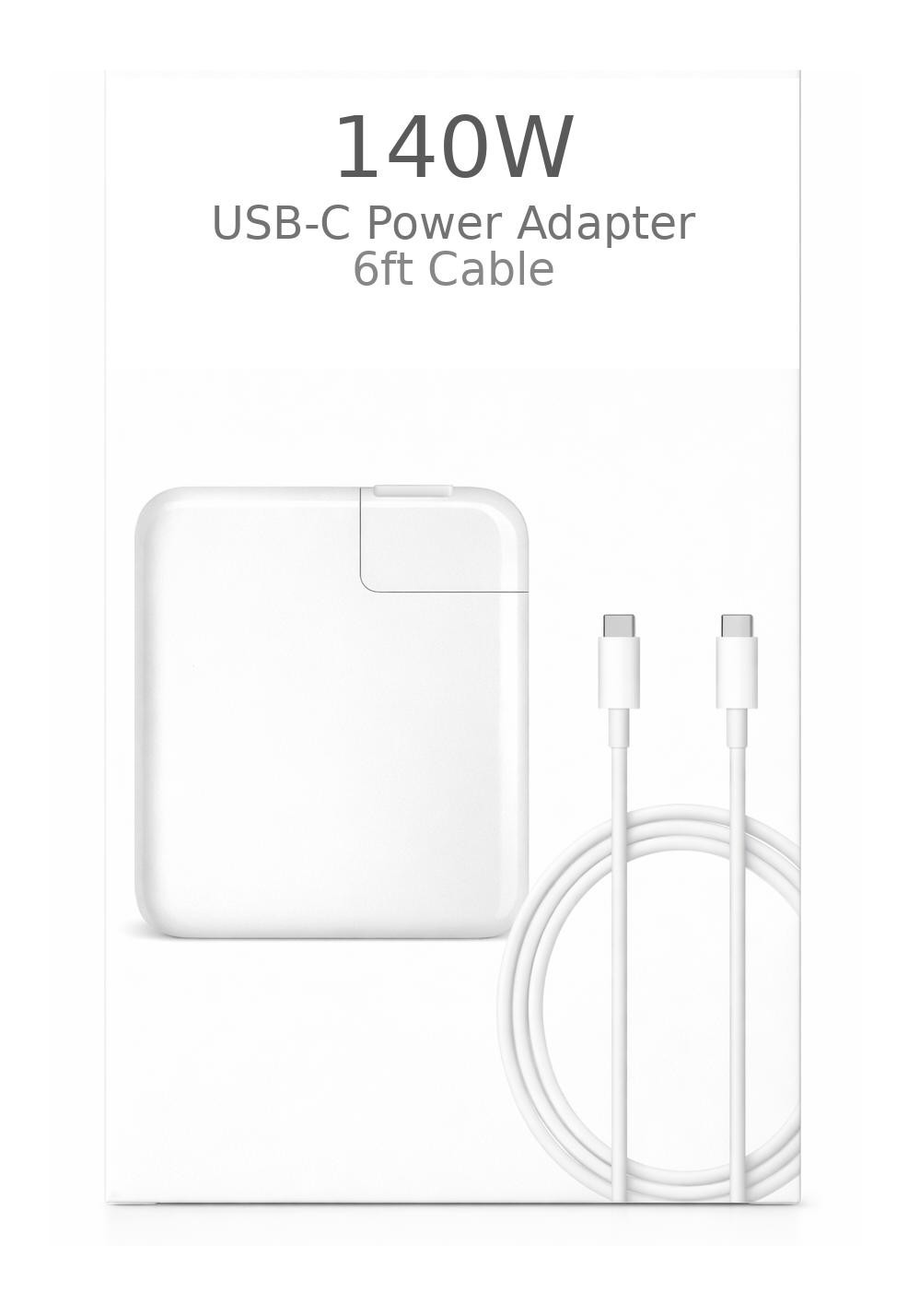 New 140W Apple MacBook Pro MacBook Air USB C Fast Charger Power Adapter & Cable