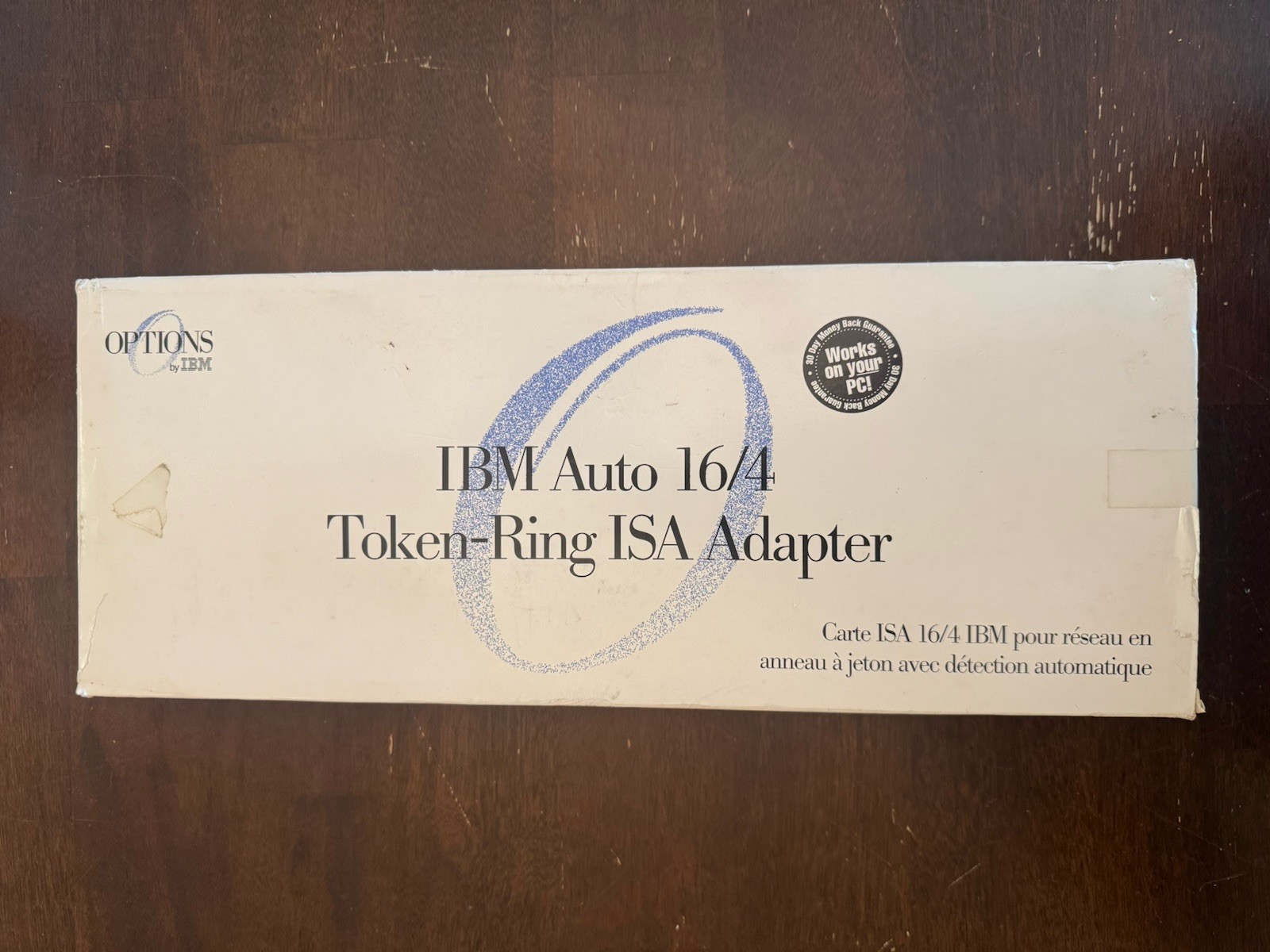 Options by IBM Auto 16/4 ISA Token-Ring / Token Ring ISA Adaptor - 92G7632