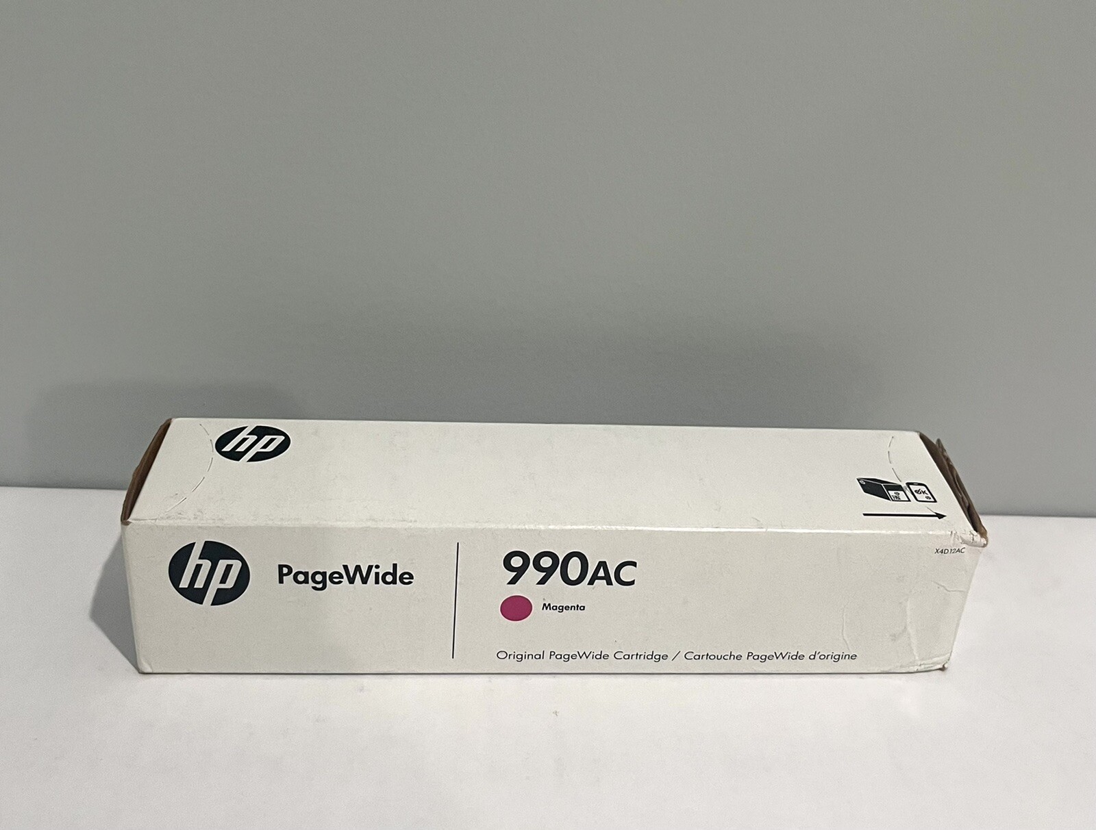HP 990AC PageWide X4D12AC  Magenta Ink Cartridge EXP / 2021 NEW