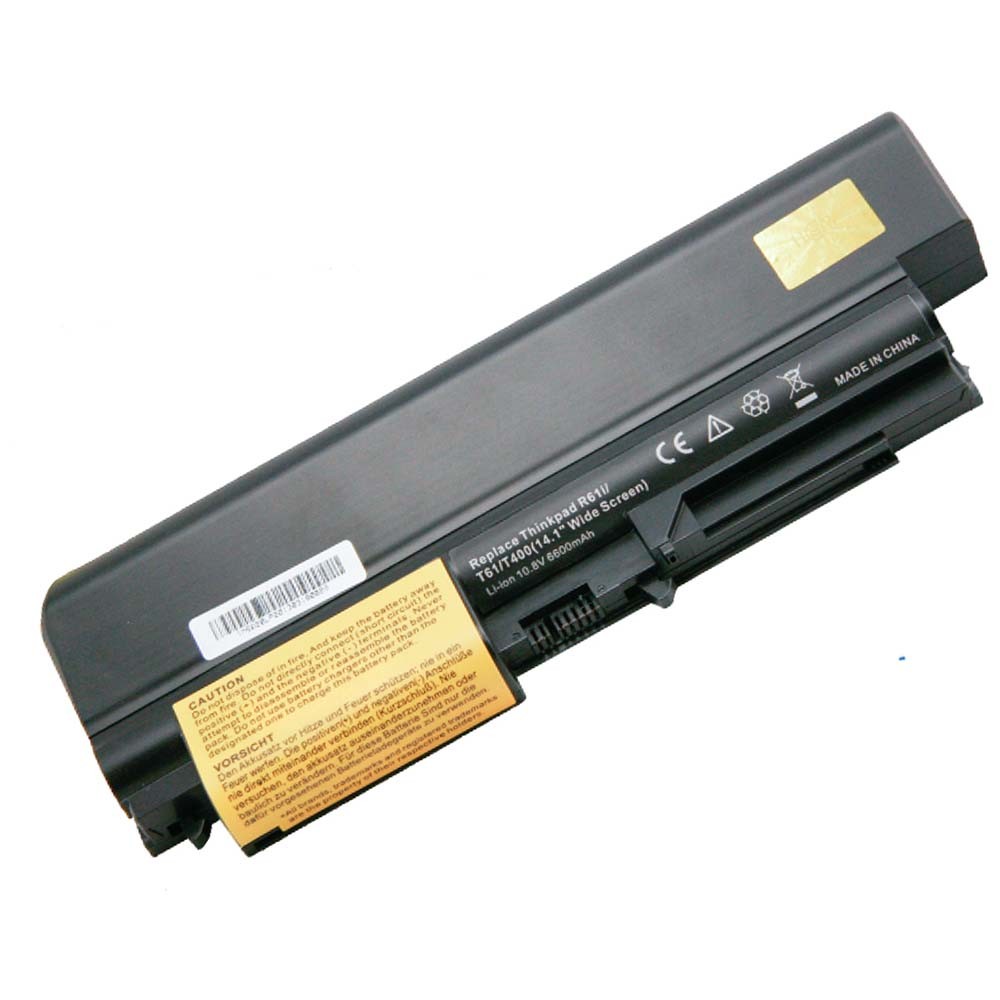 9 Cell 6600mAh Battery for Lenovo Thinkpad T61p R61 42T5225 43R2499 T61 7663