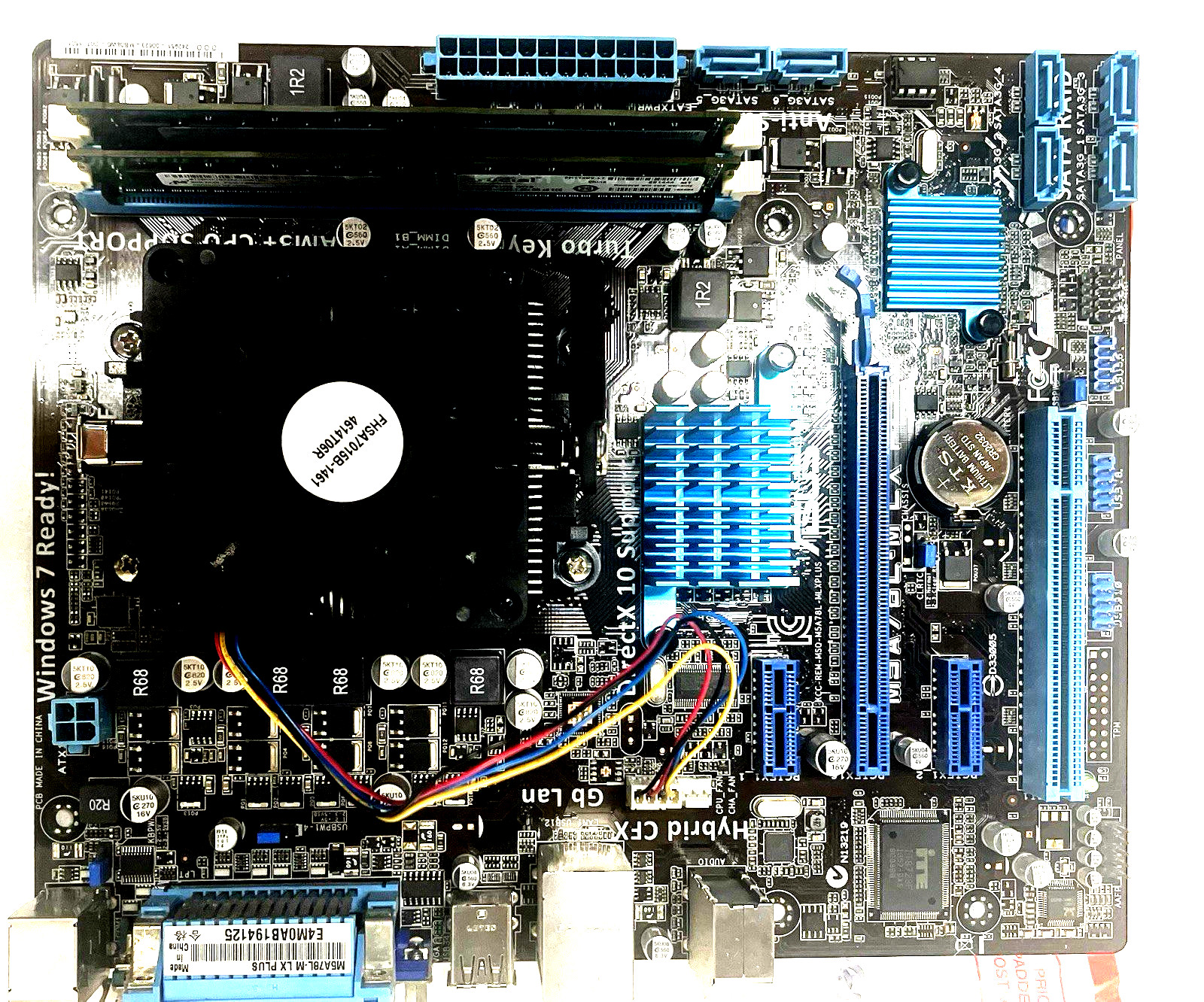 ASUS M5A78L-MLX PLUS Motherboard Bundle AMD Phenom II X6 1045T 2.70GHz 8GB