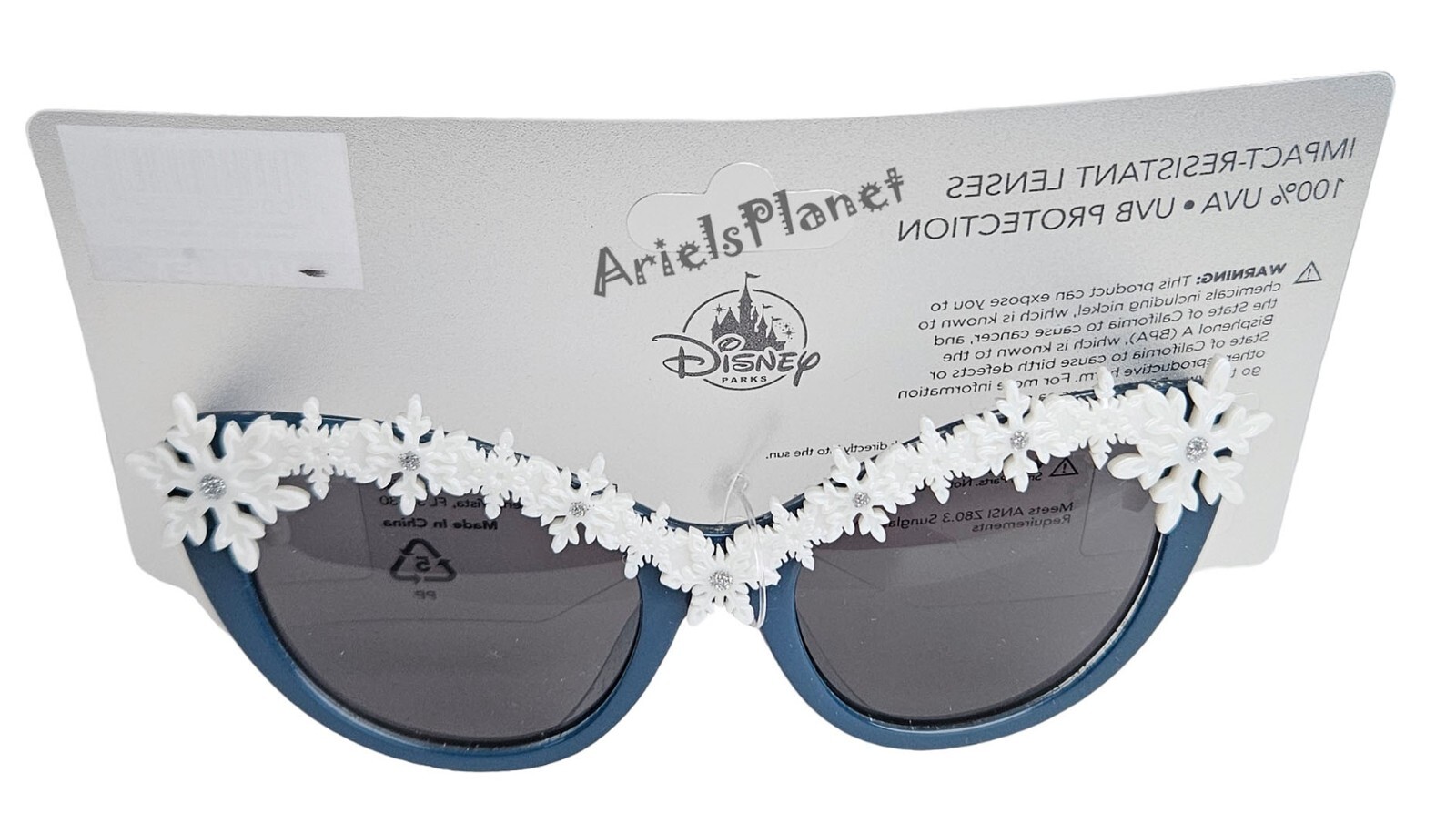 Disney Parks Frozen Anna & Elsa Enchanted Kids Sunglasses 100% UVA Protection