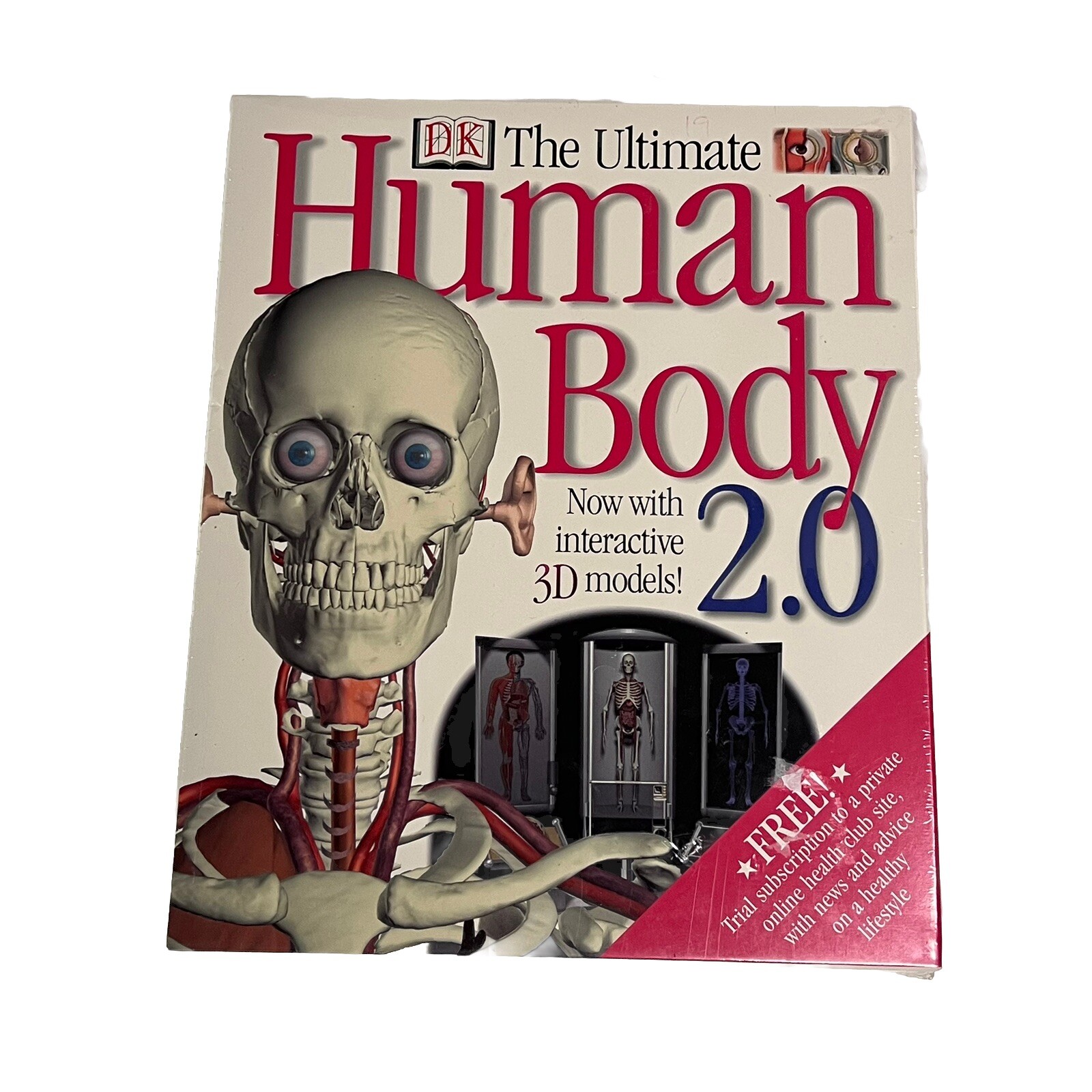 The Ultimate Human Body 2.0 by DK Multimedia for Windows CD-ROM NEW SEALED