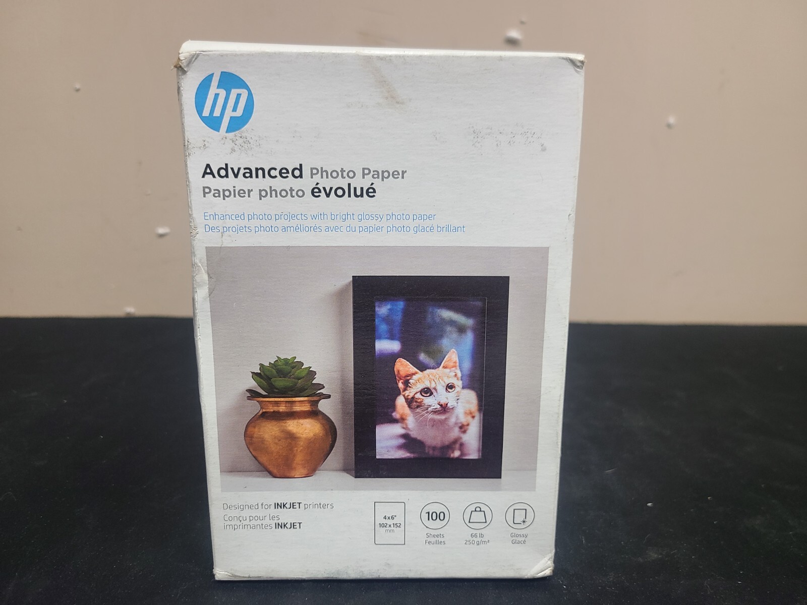 Hewlett Packard Q6638A 4 x 6 inch Glossy Printer Paper - 100 Sheets New