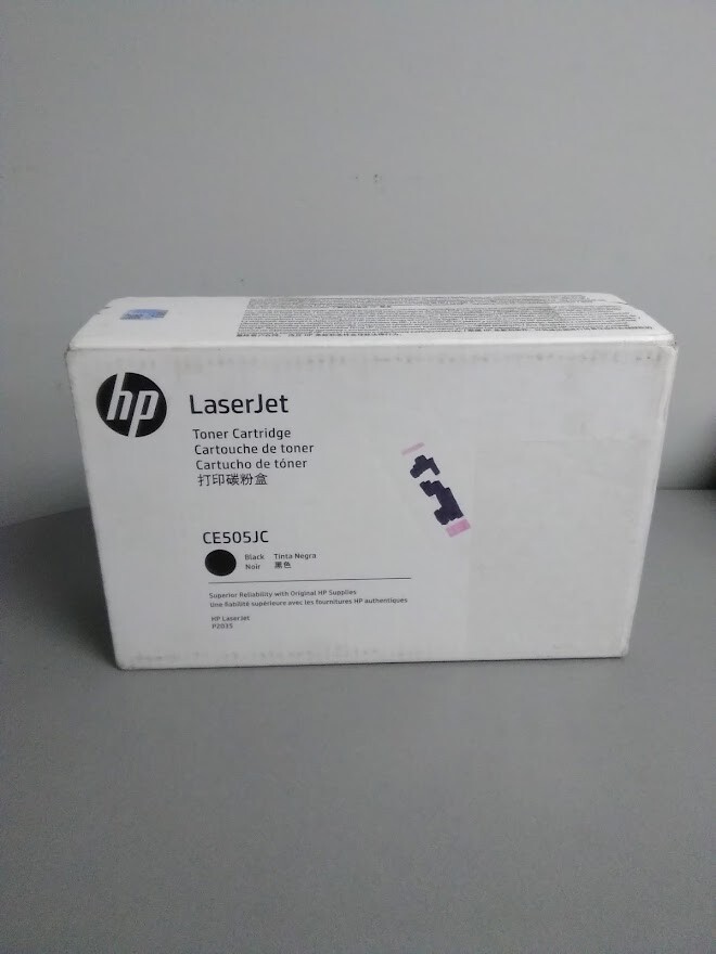 HP CE505JC Black LaserJet Toner Cartridge for P2055 Printer (05X)  SEALED