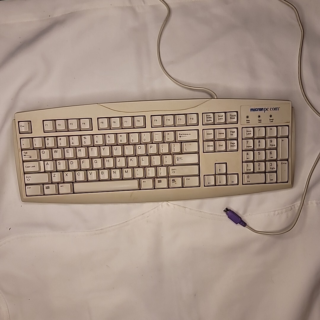 MICRON KEYBOARD SK-1688 FCC ID GYUR84SK