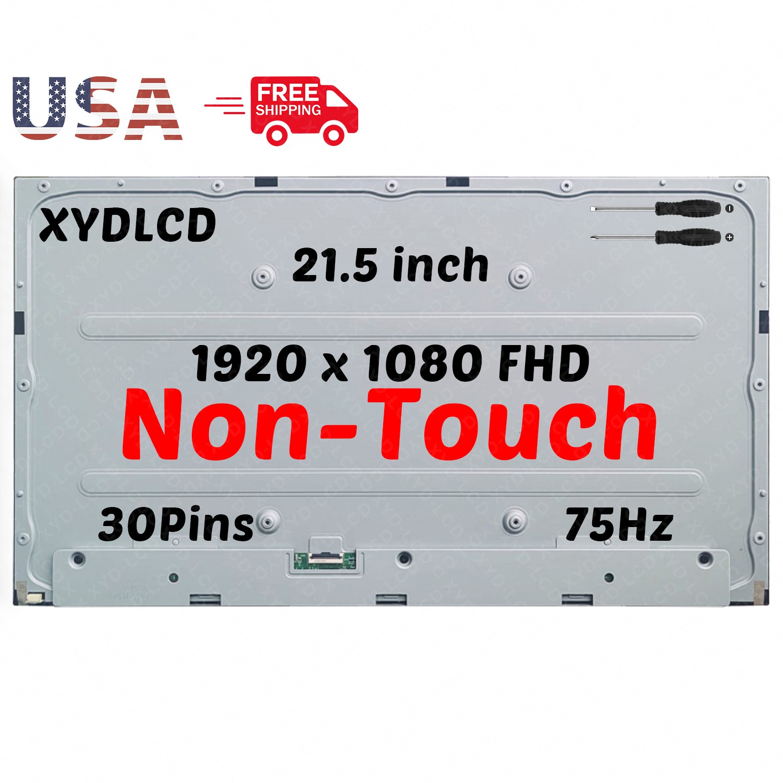 21.5in MG2151B05-1 Borderless LCD Non-Touch Screen Replacement FHD 30Pins 75Hz