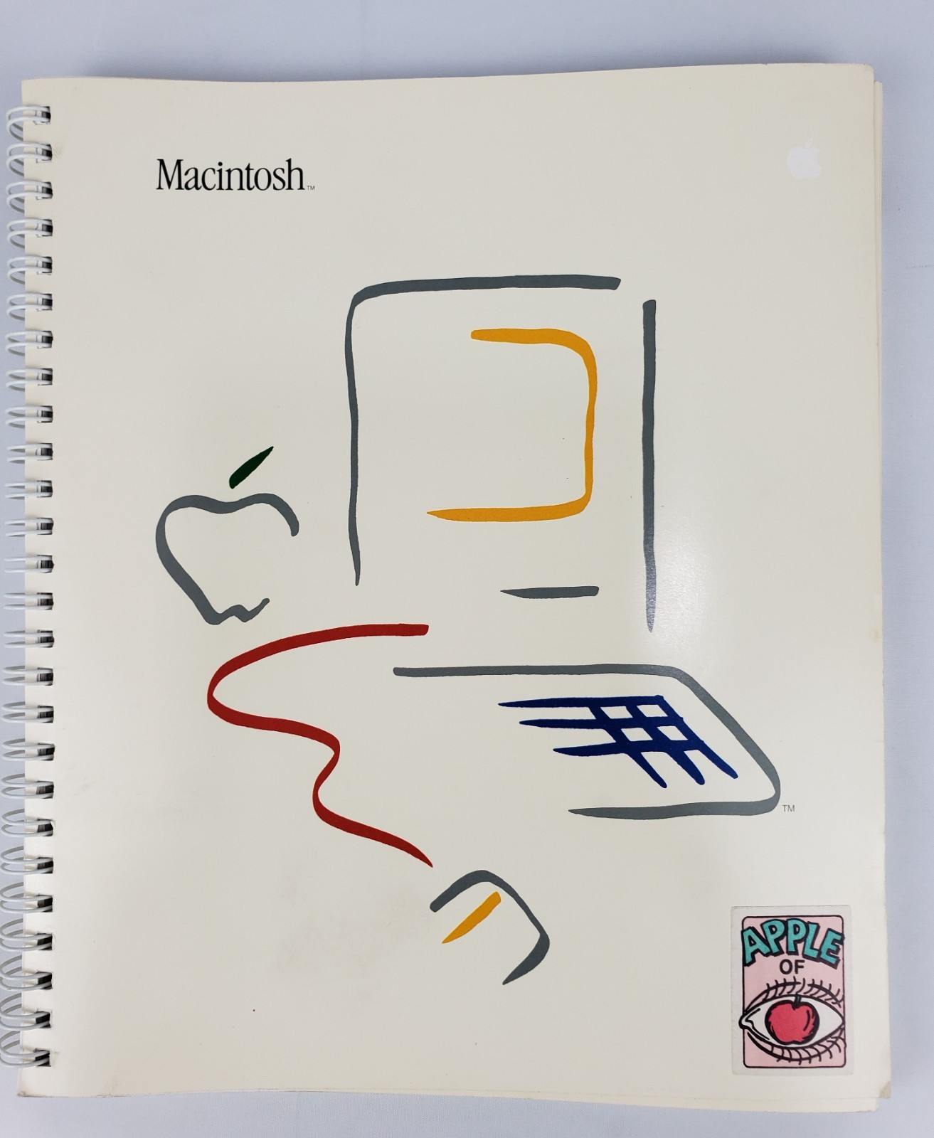 Original Macintosh 1983 USER MANUAL Picasso 030-0687 EARLY Mac Computer #M1500
