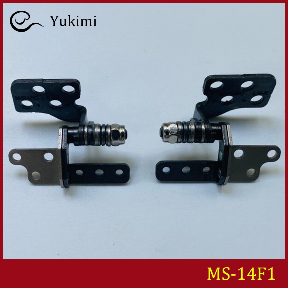 MS-14F1 FOR MSI Summit E14 Silver Laptop Left Right Half Screen Shaft Hinge