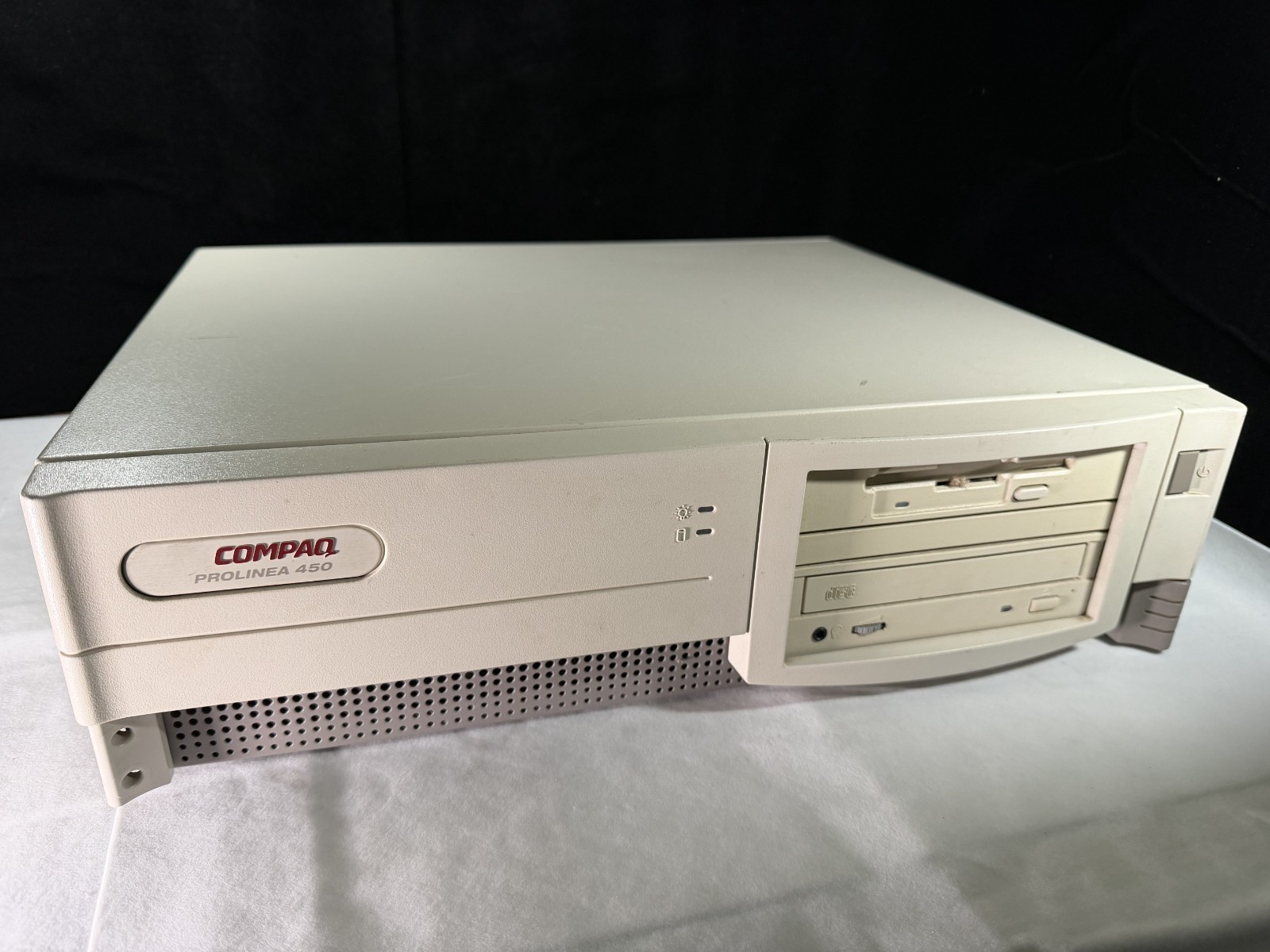 Compaq ProLinea 4/66 Vintage 486 PC Kingston TurboChip 5x86 Tested No HDD *Read*
