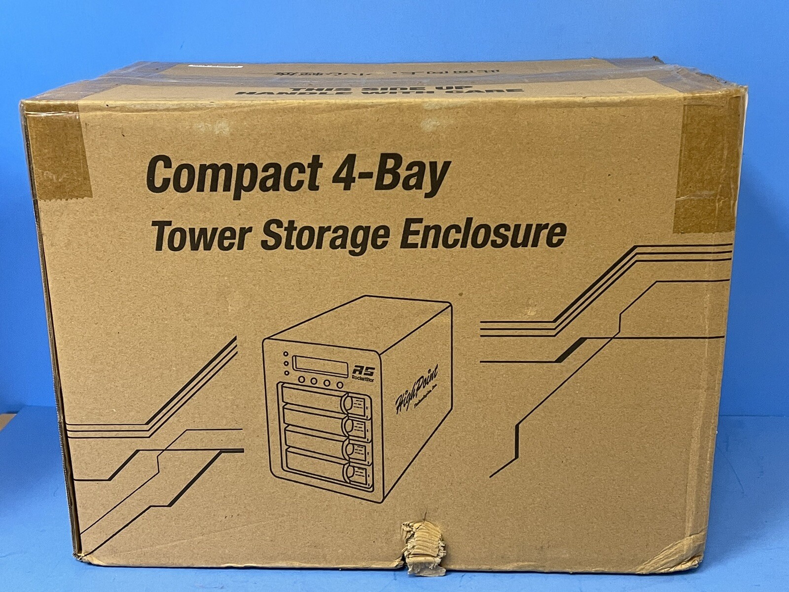 HIGHPOINT ROCKETSTOR 6144V USB 3.1 Thunderbolt 3 RAID Storage Enclosure System