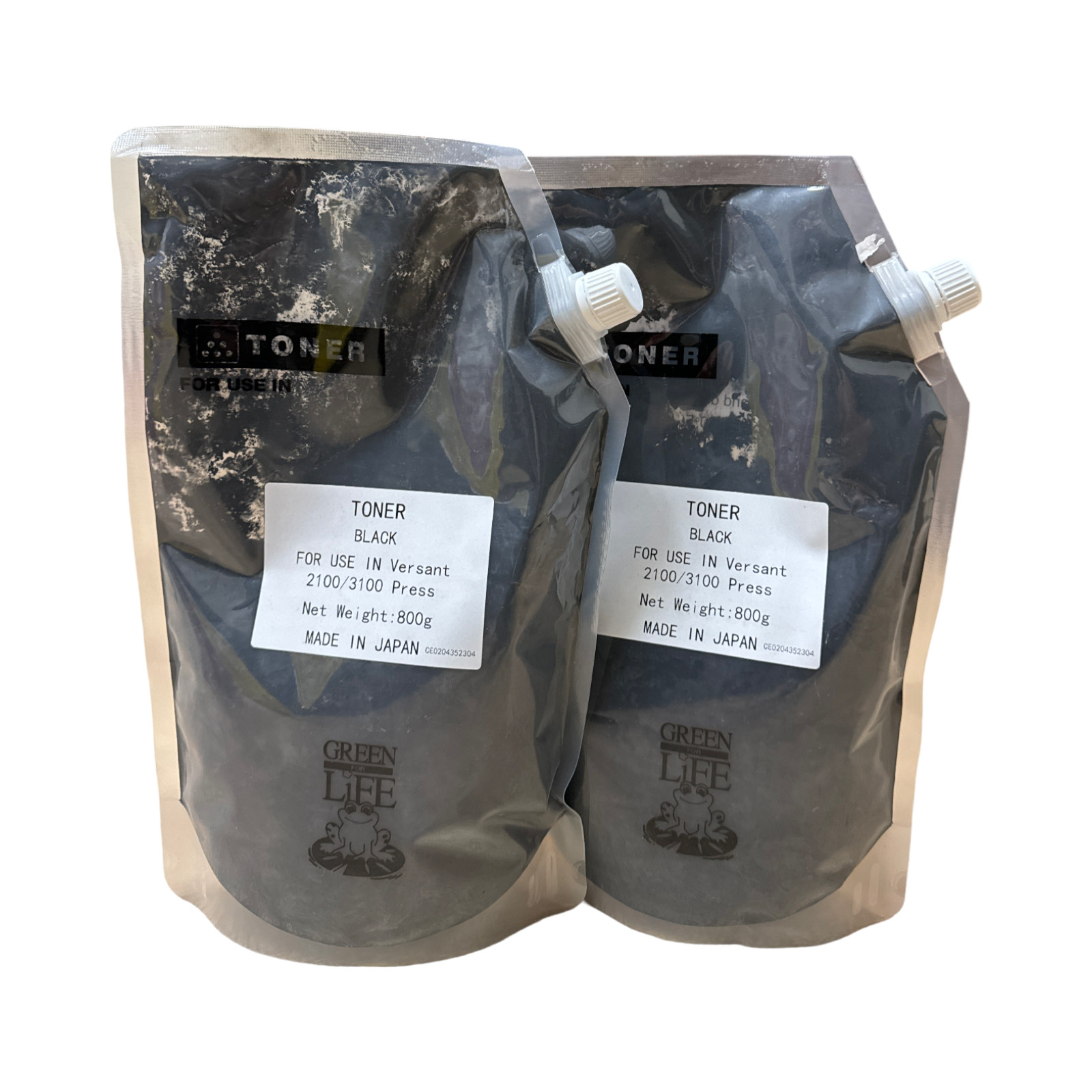 Japan Replacement Toner Refill For Xerox Versant 2100/3100 2bags 1600grms+1 Chip