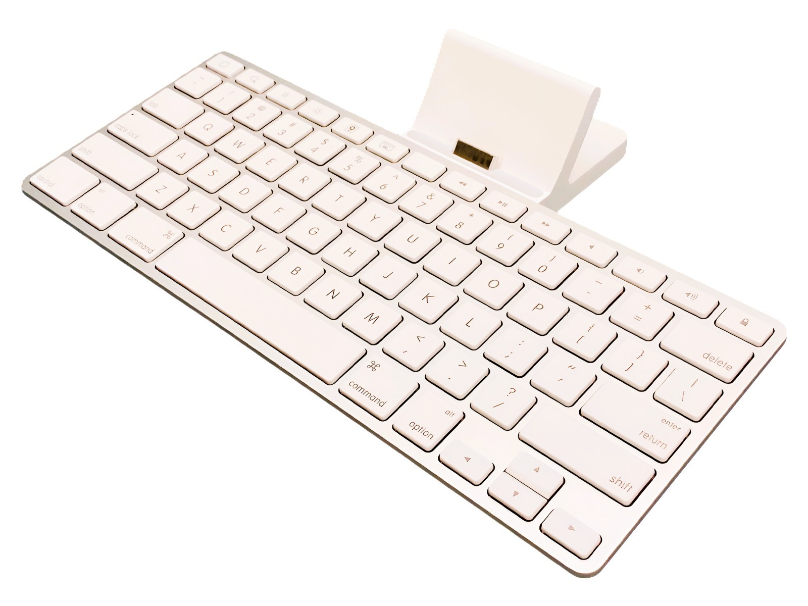 Genuine OEM Apple iPad Keyboard Dock A1359 White Compact QWERTY Lightning Port💎