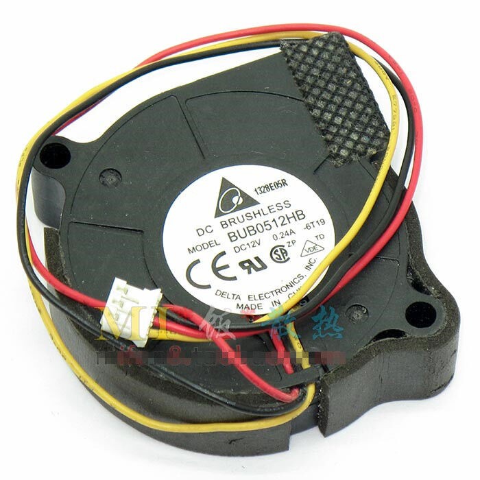 1PC  Graphics card cooling fan DC12V 0.24A 3pin BUB0512HB-6T19